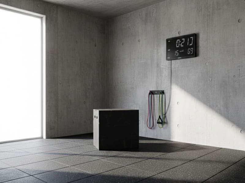 Diagrama de las diferentes capas del suelo del gimnasio